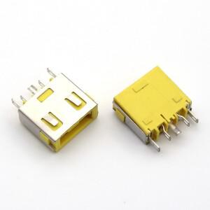 호환 레노버 G400 G405S G505 Z501용 노란색 노트북 DC 전원 잭 소켓 커넥터 1 개
