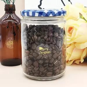 크리스마스 선물 포장 원형 스티커 홀로그램 씰지