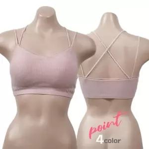 수아)X자끈 스포츠형 누디밴딩 골지면 브라렛 스타킹 여성내의 팬츠 팬티스타킹 덧신