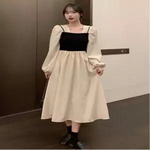 플레어원피스 여성트렌치 롱원피스 미디원피스 봄원피스 가을원피스