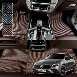 [셀러에이드]벤츠 A200 W177 전용 3D 엠보싱 차세대 고무매트 1열2열 세트 (2019.9~)
