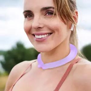 여름 목걸이 시원한 아이스 목걸이 패션 얼음 스카프 여름넥밴드