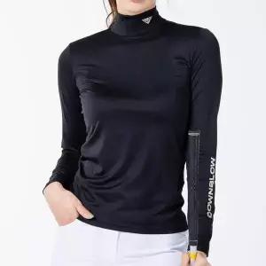 면 티 목폴라 티셔츠 맨투맨 폴라티 캐쥬얼 스판