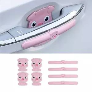 [콩심팥심]문손잡이 보호 실리콘 스티커 8종세트 자동차 커버