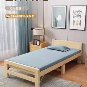 접이칙 침대프레임 나무 깔판 높이 원목 상자 이불장 1인용