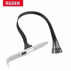 컴퓨터전원버튼 PC 본체 외부 파워 스위치 RGEEK 메인보드 전원 HDD LED 재시작 버튼 케이스 샤시 케이블 P