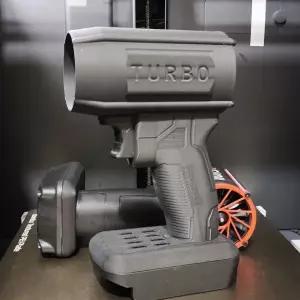 엔진브로워 130000 에어건 터보 제트 팬 전기 송풍기 휴대용 폭력 세차 제설 공기 건조기