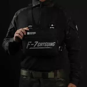 [콩심팥심]낚시가방 등산 가방 가슴 운동 아웃도어 스포츠 조끼 체스트백