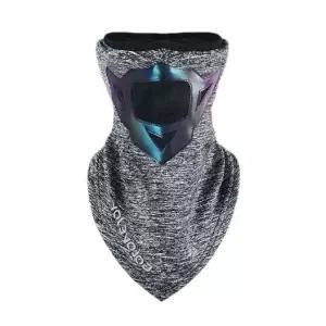 라이딩용 기모 페이스 마스크 그레이 등산 넥워머