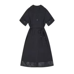 [SI][행복한백화점][SI]메쉬 배색 O링  원피스  SKOAE2519