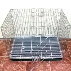 강아지 크롬 사각 철장 특특대형 1P 배변판 하우스-WD46CF1