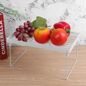 러빙홈 접이식 양념통 정리대 주방 미니선반 주방선반