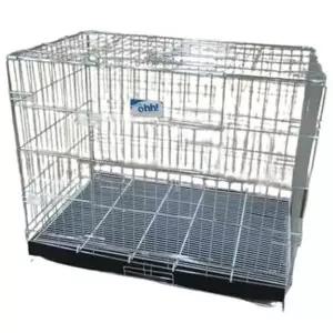 강아지 고급 사각 철장 대형 1P 반려견 배변판 울타리-WD46CF5_