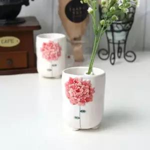 화병1개 꽃병 한송이꽂이 집들이 촬영소품 미니 화병 꽂병