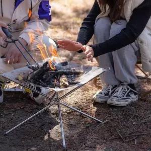 [셀러에이드]매쉬화로대 화덕만들기 화로대 조립식화목난로