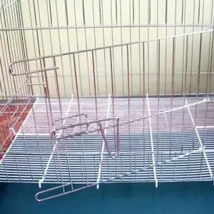 강아지 크롬 사각 철장 울타리 1P 애견 배변판 울타리-WD46CF2__