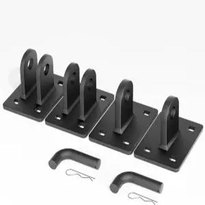 플로팅 도크 힌지 커넥터 키트 남성 및 여성용 T 스타일 플레이트가 있는 헤비 듀티 보트 하드웨어 브래킷