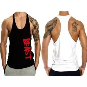 [RIZPICK]남자헬스나시 머슬핏 민소매 헬스 운동복 크로스핏 짐웨어 나시