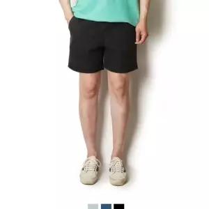 남자 밴딩 데님 반바지 여름 청반바지 스트링 데일리 팬츠