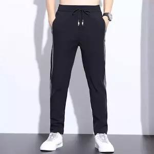 남성 아이스 쿨링 냉감 밴딩 팬츠 고무줄 바지 쿨팬츠