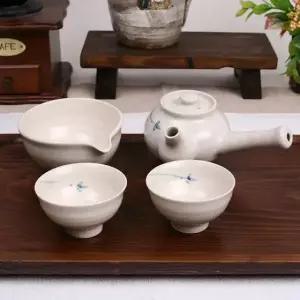 [콩심팥심]다기세트 티팟 예쁜잔 청자다기 찻잔 2인다기
