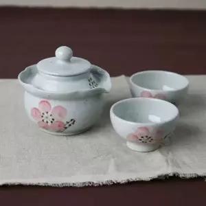 [콩심팥심]사무실다구세트 찻잔 도자기술잔 선물세트 백자다기