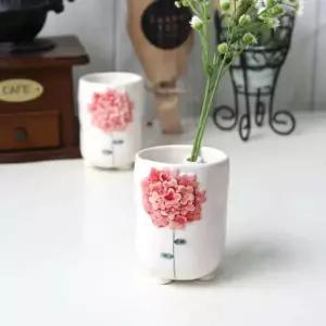 [콩심팥심]미니 미니수반 도자기소품 수반 조화화병