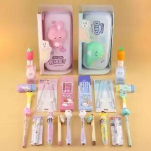 스퀴시 필통 필기구 캐릭터 학용품세트 문구세트