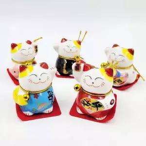 미니 마네킨네코 피규어 5세트 일본