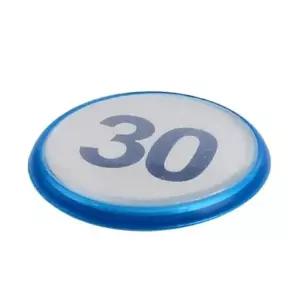 (1-50) 원형 번호판스티커 숫자번호판 사물함 목욕탕