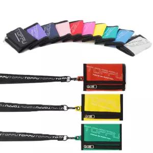 데일리 찍찍이 목걸이형 지갑 패션 카드 수납 vUc6+5rVw