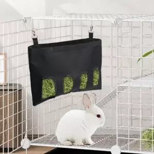 건초 주머니 토끼 먹이 파우치 걸이형 대용량 L