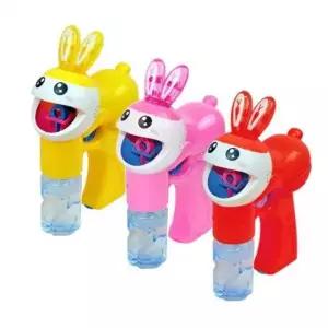 비눗방울 랜덤 비누방울총 버블건 자동 해피바니