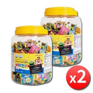 뽀롱뽀롱 뽀로로 비타민C 300정 x 2통 캐릭터 어린이 유아 키즈 아이 아기 비타민씨 캔디 사탕 츄어블