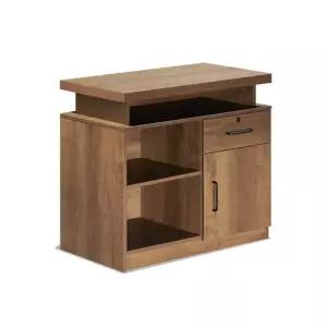 모던 내츄럴오크 800 서랍형사이드책상