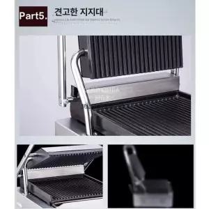 전기 파니니 그릴 카페 프레스 샌드위치 브런치 다용도
