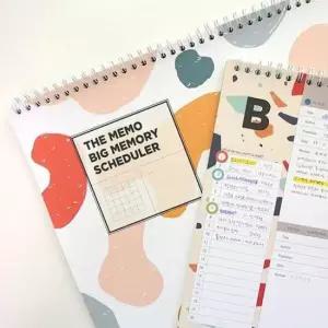 [문구/오피스] 스케줄러 만년 다이어리 플래너 1P 스프링 빅사이즈