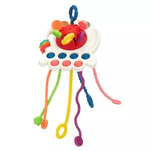 두돌아기 선물용 오감발달 우주선 장난감 만지기놀이 호기심자극