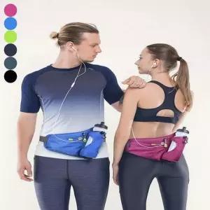 조깅 러닝 벨트백 물통 운동 수납 핸드폰 스포츠 가방