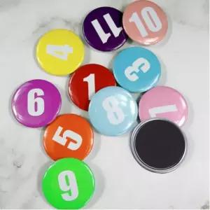 금속 58MM 자석형 핀버튼 키링 DIY 뱃지제작 100개