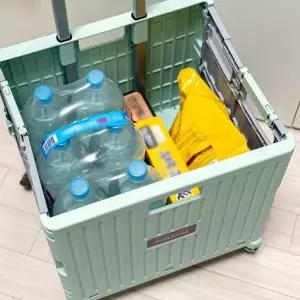 분리수거접이식카트 내구성 좋은 회전식 사용 테이블카트