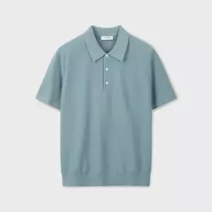 [롯데백화점]에디션 조직감 카라넥 반팔 스웨터 2종(NEG3ET1901)