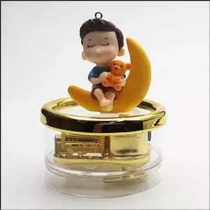 BS 고급 원형 오르골(달빛 소년)-5곡 중 선택