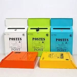 실내 우체통 벽걸이 인테리어 감성 우편물 보관함