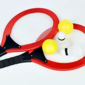 실내 야외 운동 빅민턴 빅 배드민턴 라켓 콕 세트