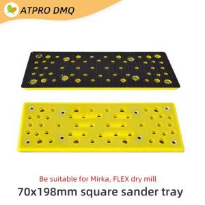 Milka/FLEX/전기 건식 그라인더 섀시 사포 기계 스티커 디스크 베이스에 적합한 70x198mm 정사각형 전기