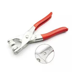 [RIZPICK]아일렛 스냅단추 메탈 실버 금속단추 펀칭기 핸드메이드