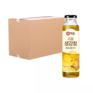 [박스] CJ 백설 리얼 생강청 310ml 15입
