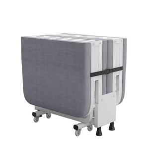 사무실간이침대 1인용 접이식 베드 캠핑용 4단침대 낮잠 공간 각도 프레임 자취방 캠핑