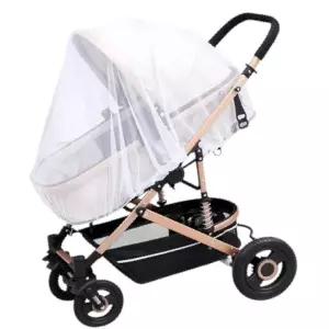 유모차 메쉬 모기장 벌레 퇴치 덮개 유아 외출 필수 커버 간편탈부착